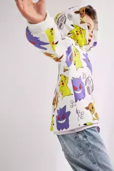 Толстовка с принтом H&M, белый