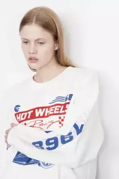 Толстовка с принтом H&M, бежевый