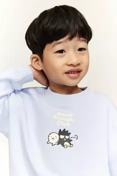 Толстовка с принтом H&M, мультиколор