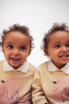 Толстовка с принтом H&M, мультиколор