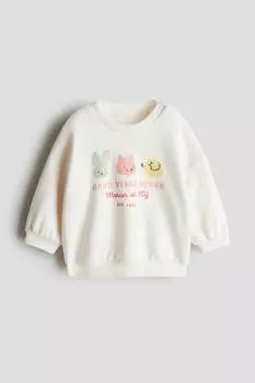 Толстовка с принтом H&M, мультиколор