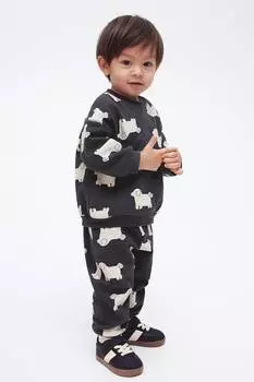 Толстовка с принтом H&M, мультиколор