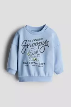 Толстовка с принтом H&M, мультиколор