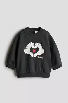 Толстовка с принтом H&M, мультиколор