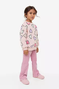 Толстовка с принтом H&M, розовый
