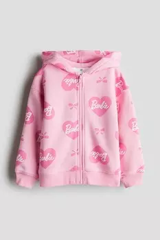 Толстовка с принтом H&M, розовый