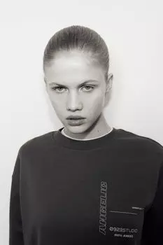 Толстовка с принтом H&M, серый