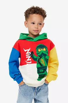 Толстовка с принтом H&M, зеленый