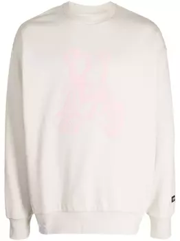 Толстовка с принтом izzue, бежевый