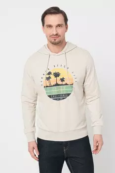 Толстовка с принтом Jack & Jones, серый