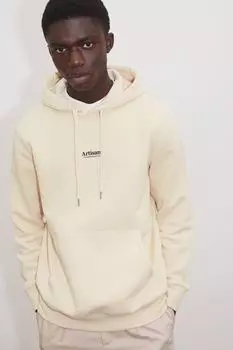 Толстовка с принтом классического кроя H&amp;M, сливочный