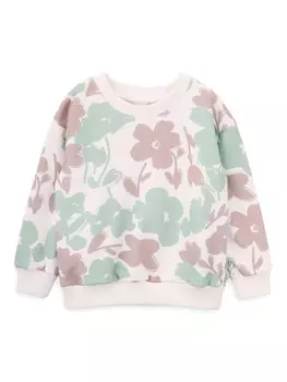 Толстовка с принтом Knot Big Flowers, нейтральный