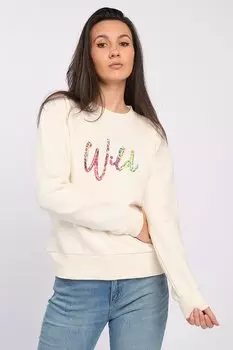 Толстовка с принтом Kvl By Kenvelo, бежевый