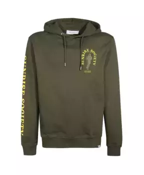 Толстовка с принтом Les Deux, зеленый
