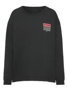 Толстовка с принтом MAISON MARGIELA, черный