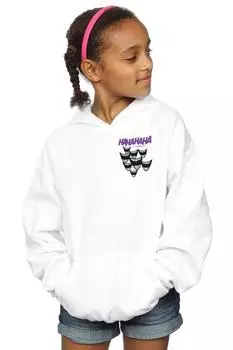 Толстовка с принтом на груди «Бэтмен Джокер» DC Comics, белый