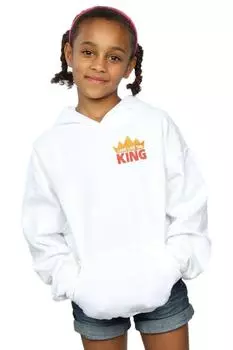 Толстовка с принтом на груди The Lion King Movie Long Live Disney, белый