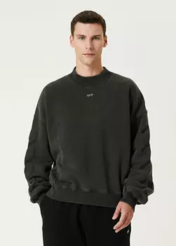 Толстовка с принтом Off-White, черный