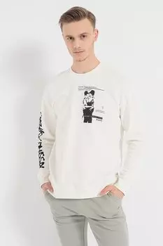 Толстовка с принтом Only & Sons, черный