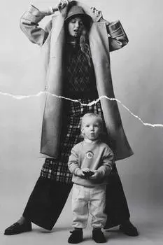 Толстовка с принтом paddington ZARA, средне-зеленый