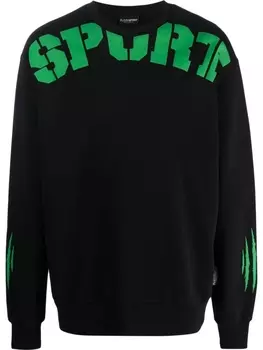 Толстовка с принтом Plein Sport, черный