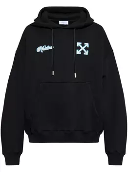Толстовка с принтом стрелок Off-White, черный