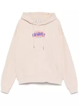 Толстовка с принтом стрелок Off-White, нейтральный цвет