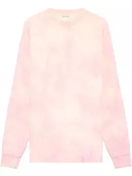 Толстовка с принтом тай-дай John Elliott, розовый