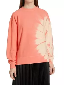 Толстовка с принтом тай-дай Proenza Schouler White Label Pink salmon