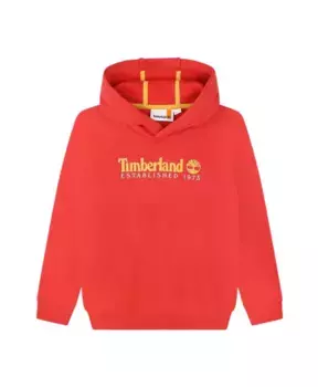 Толстовка с принтом Timberland, красный