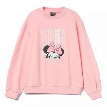 Толстовка с принтом Tops x Disney Li-Ning, розовый