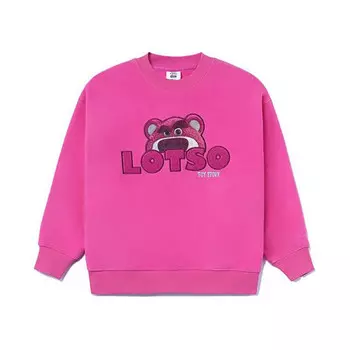 Толстовка с принтом Tops x Disney Toy Story Lotso Li-Ning, розовый