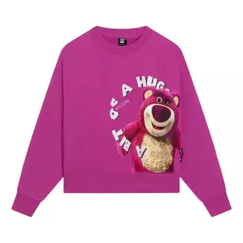 Толстовка с принтом Tops x Disney Toy Story Lotso Li-Ning, розовый