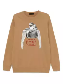 Толстовка с принтом Undercover, коричневый