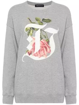 Толстовка с принтом Undercover, серый