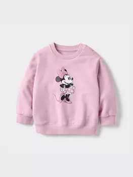 Толстовка с принтом Uniqlo, цвет 11 розовый