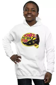 Толстовка с принтом «Женщина-кошка» из сериала «Бэтмен» DC Comics, белый