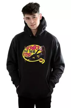 Толстовка с принтом «Женщина-кошка» из сериала «Бэтмен» DC Comics, черный