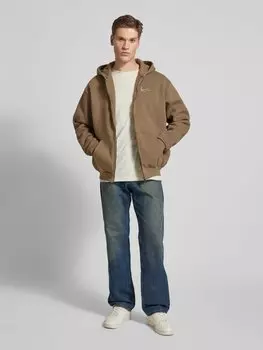 Толстовка с пришитыми этикетками KARL KANI, хаки