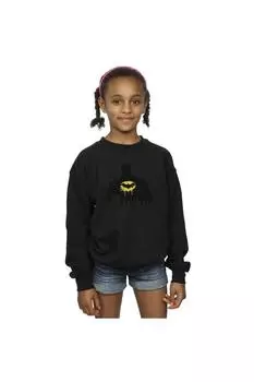 Толстовка с раскраской теней Бэтмена DC Comics, черный