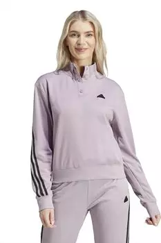 Толстовка с разрезом и люверсами Adidas Sportswear, сиреневый