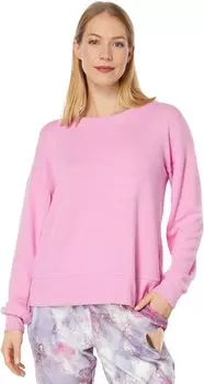 Толстовка с разрезом на спине и цветочным принтом Fun P.J. Salvage, цвет Pink Lilac