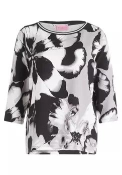 Толстовка с ребристой структурой Betty Barclay, черный