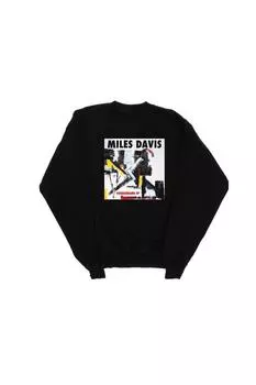 Толстовка с резиновой лентой EP Miles Davis, черный