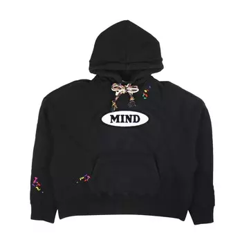 Толстовка с рисунком Black Mind Palm Angels, черный