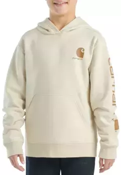 Толстовка с рисунком Carhartt для мальчиков, цвет Malt