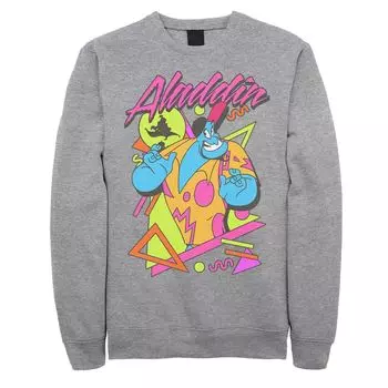 Толстовка с рисунком Джинна в стиле ретро для детей Disney's Aladdin Disney