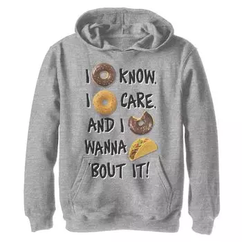 Толстовка с рисунком Fifth Sun A Donut Know IF Donut Care для мальчиков 8–20 лет Fifth Sun