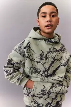 Толстовка с рисунком H&M, зеленый