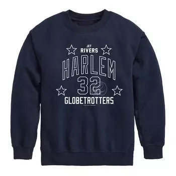 Толстовка с рисунком Harlem Globetrotters Jet 32 для мальчиков 8–20 лет Licensed Character, синий